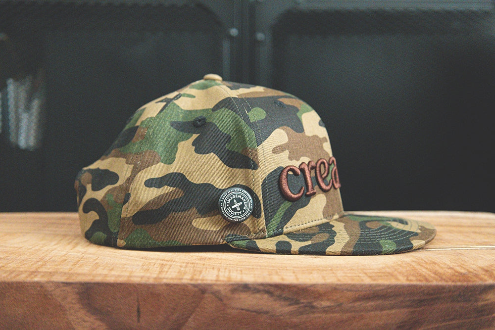 Created Camo Chocolate Hat