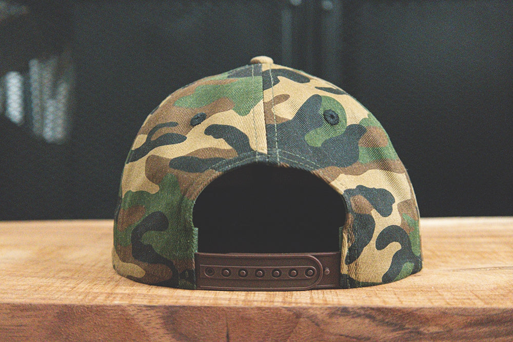 Created Camo Chocolate Hat