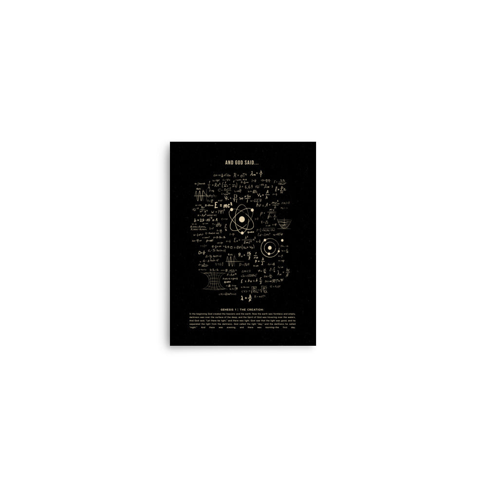 And God Said - Poster
