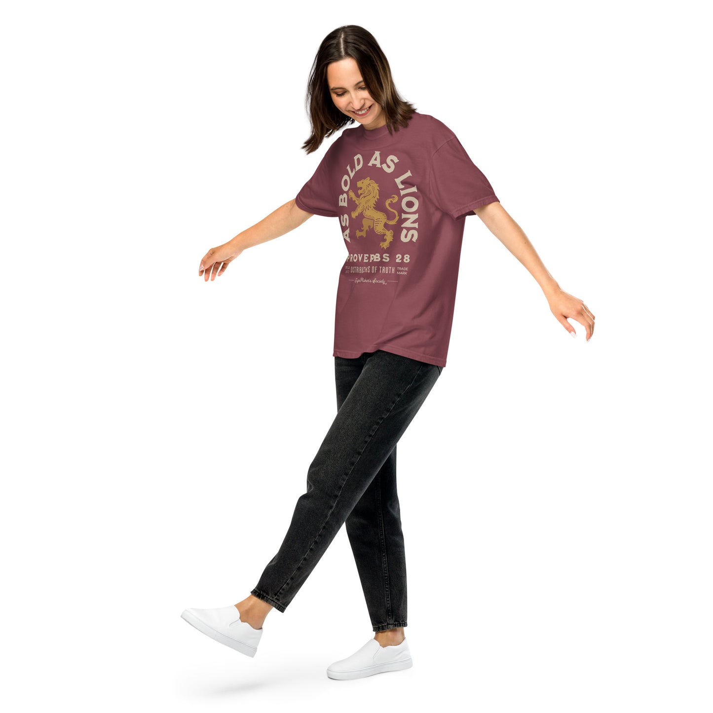 Bold As Lions Unisex Vintage Tee