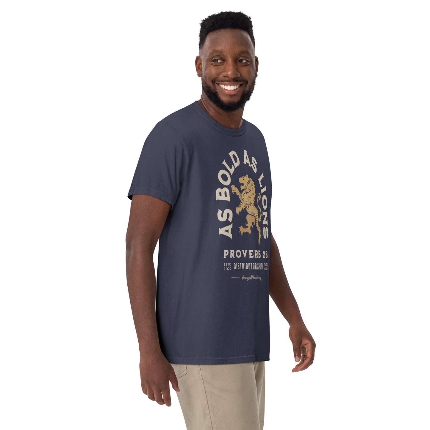 Bold As Lions Unisex Vintage Tee