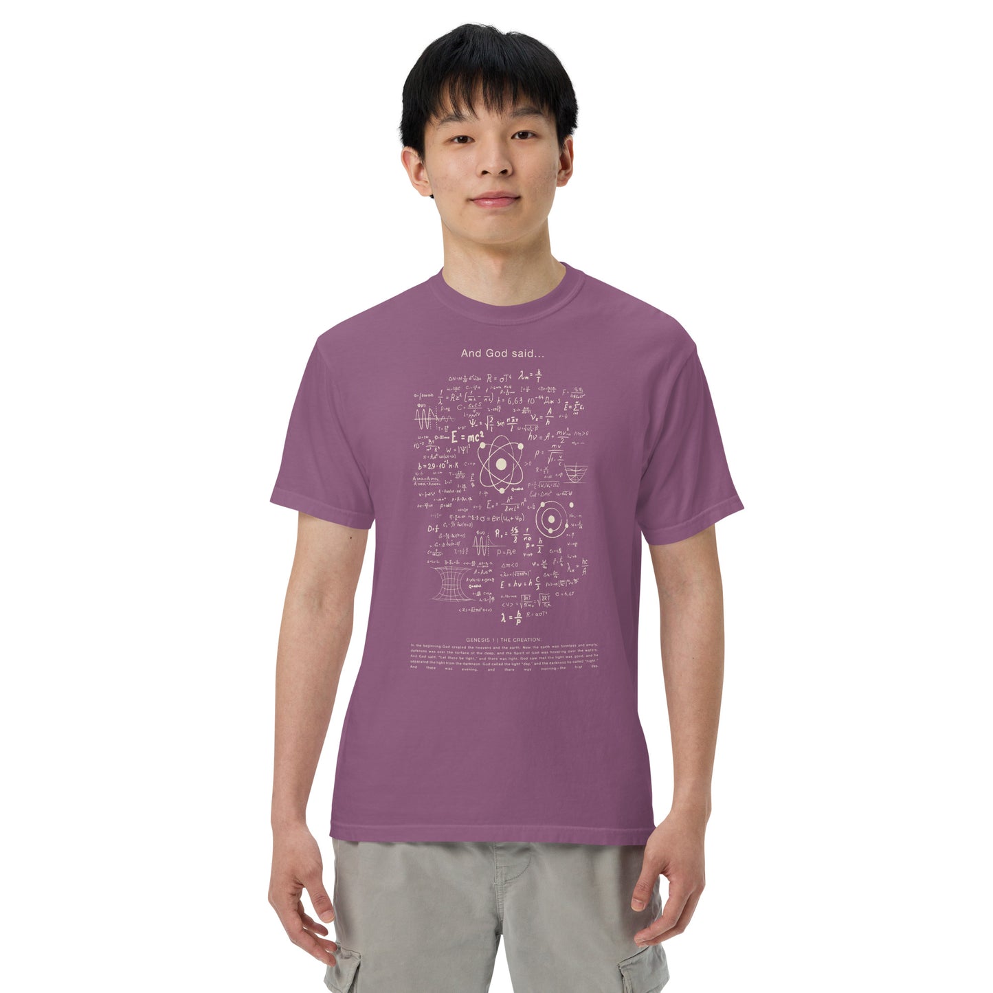 And God Said - Men’s heavyweight t-shirt