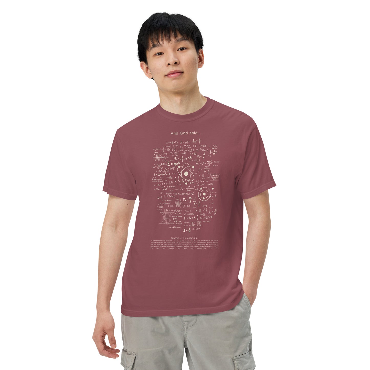 And God Said - Men’s heavyweight t-shirt