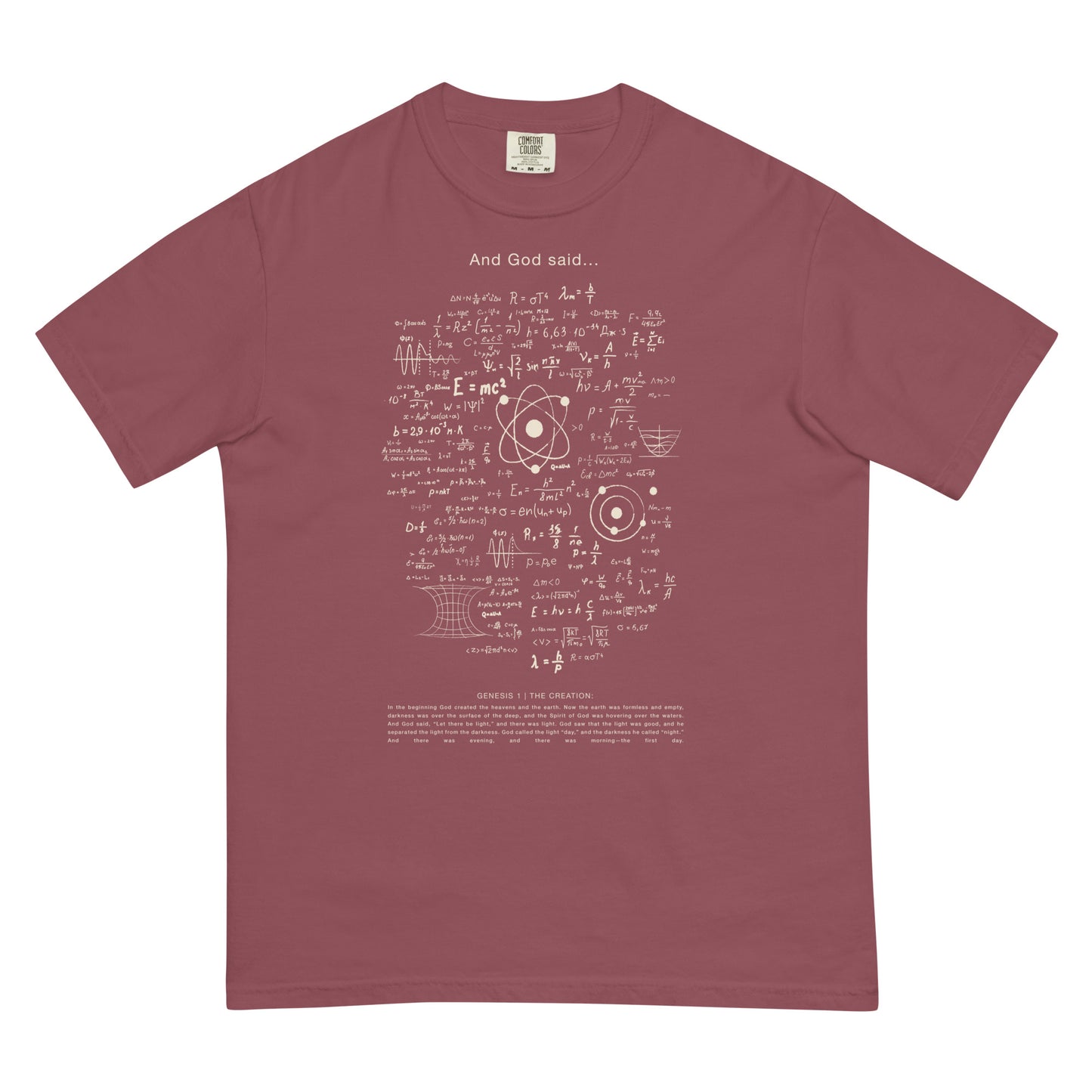 And God Said - Men’s heavyweight t-shirt