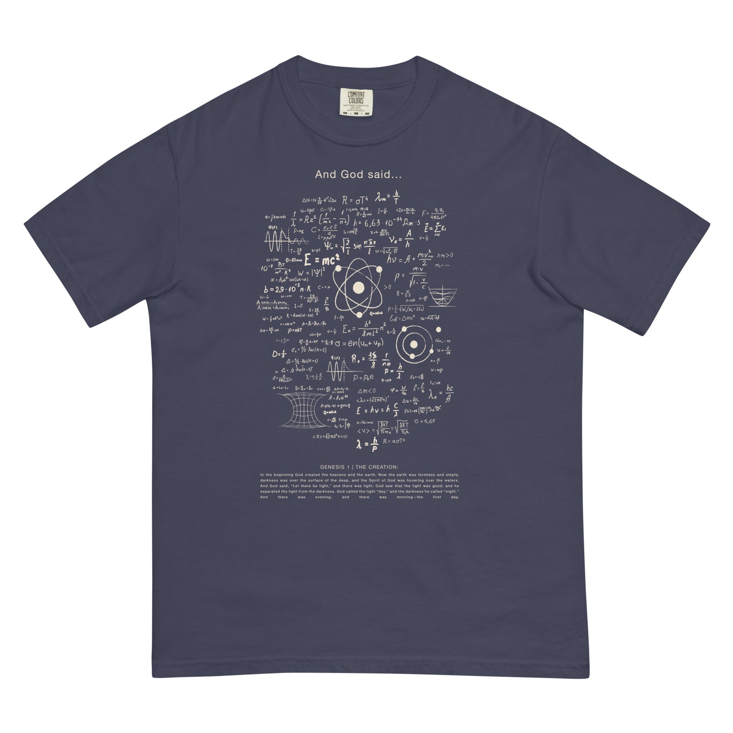 And God Said - Men’s heavyweight t-shirt