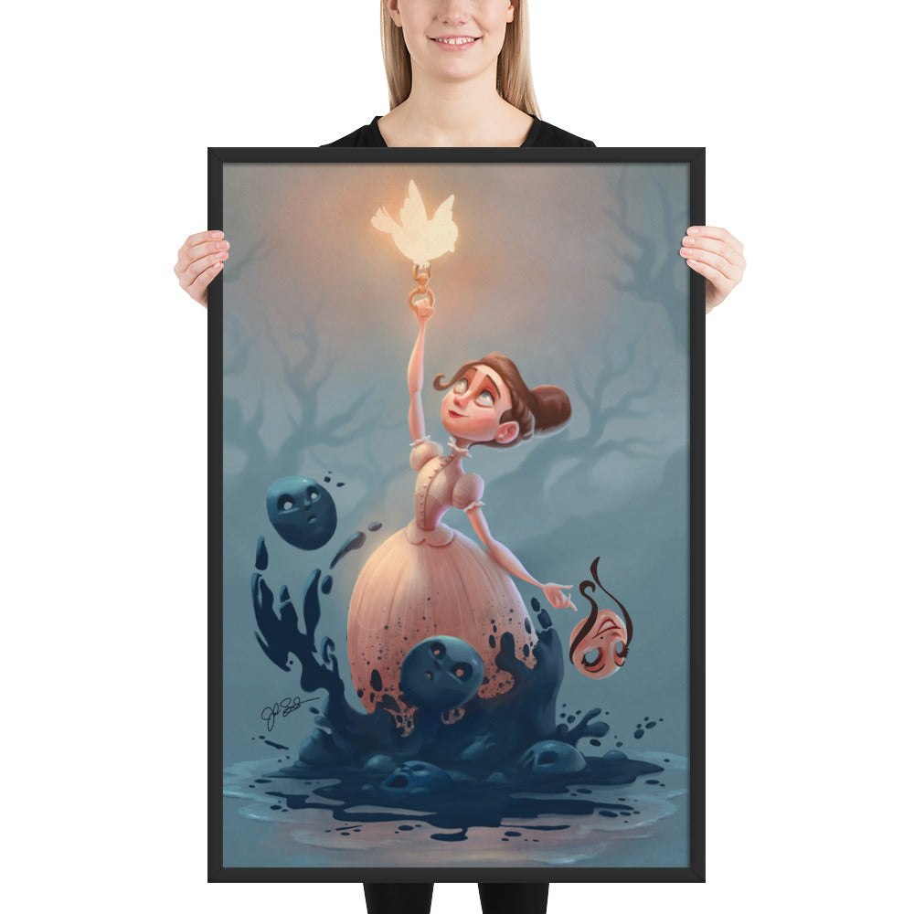 Identity Framed poster