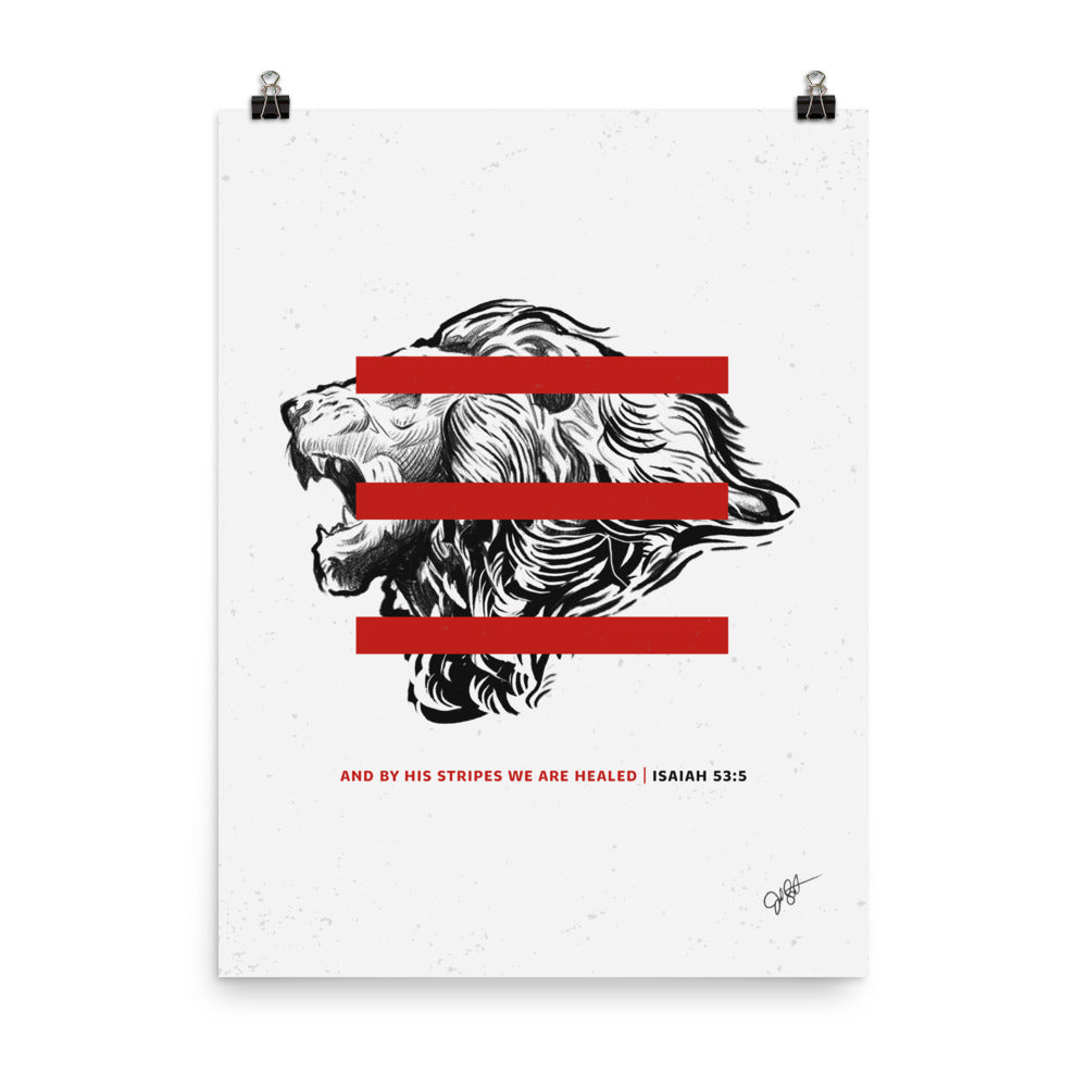 BY HIS STRIPES Poster