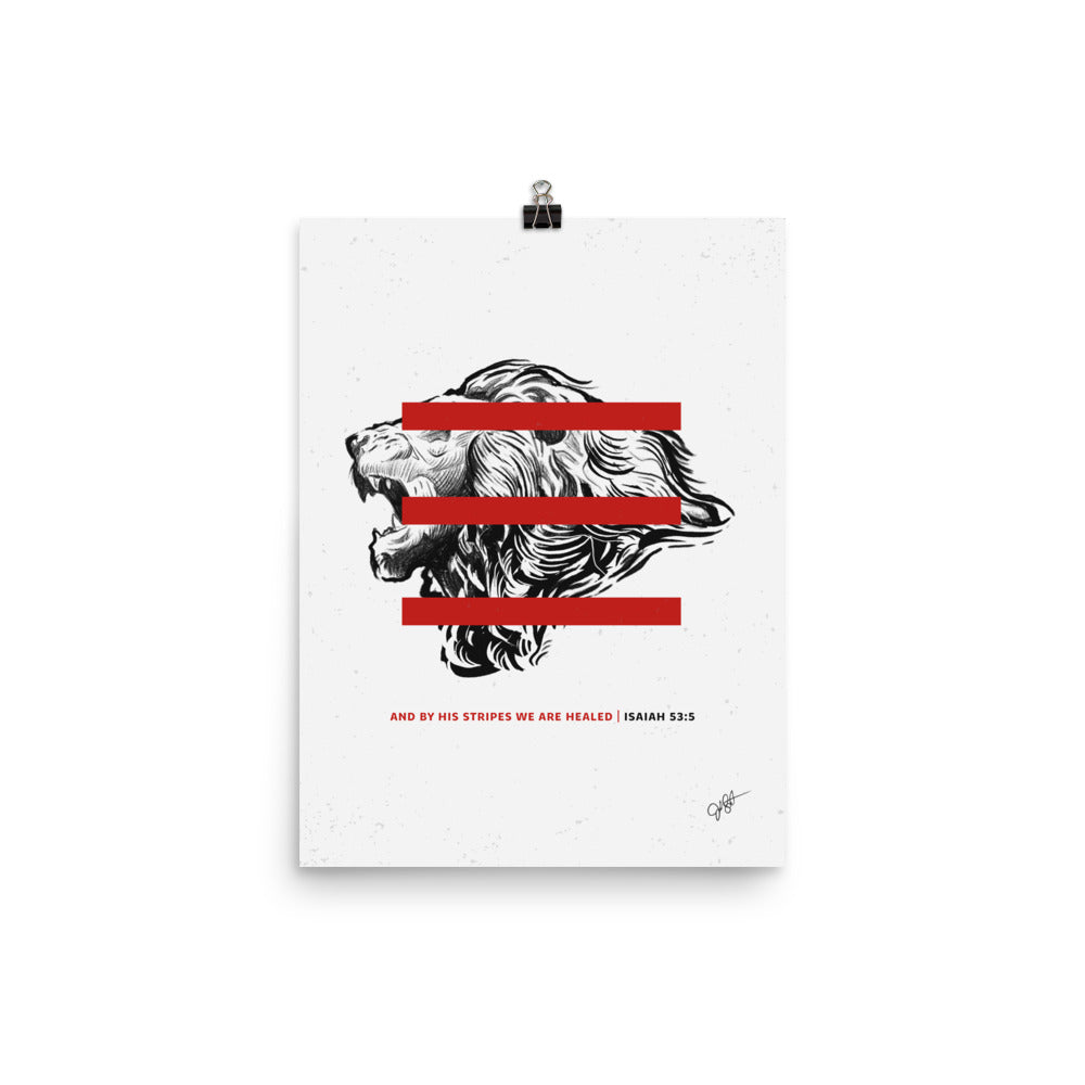 BY HIS STRIPES Poster