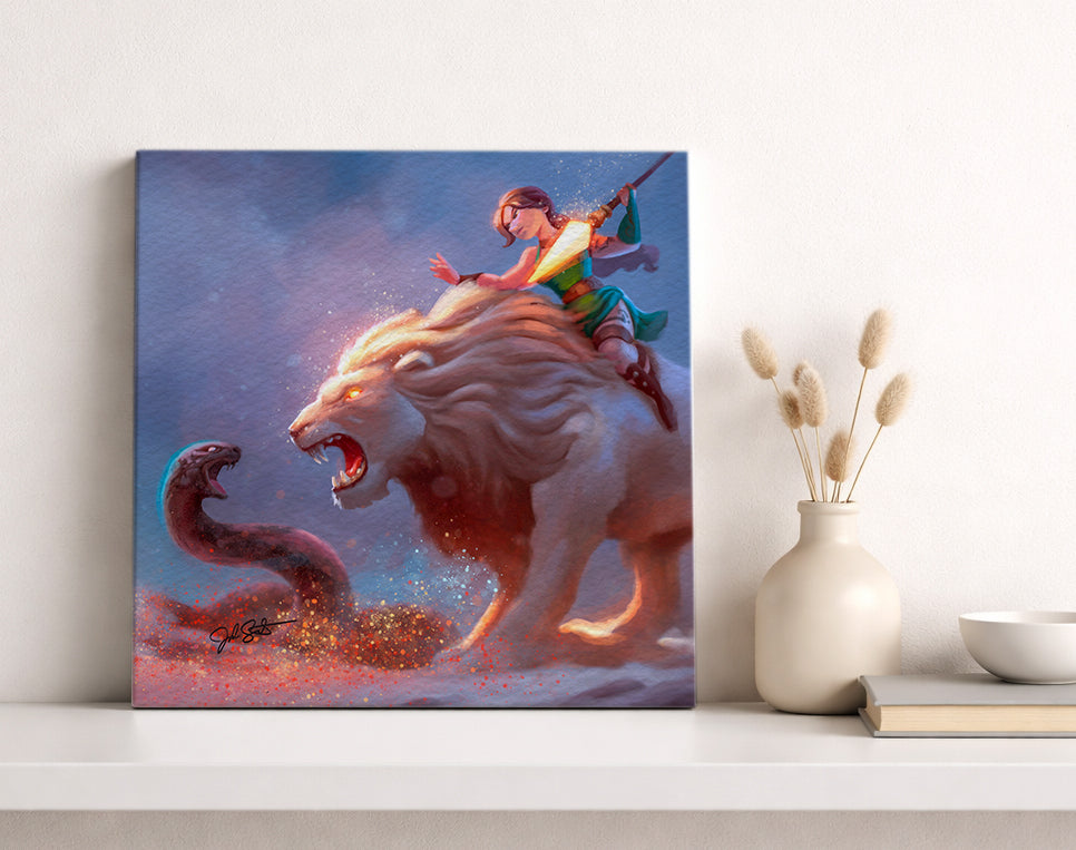Never Lost a Battle Canvas Print
