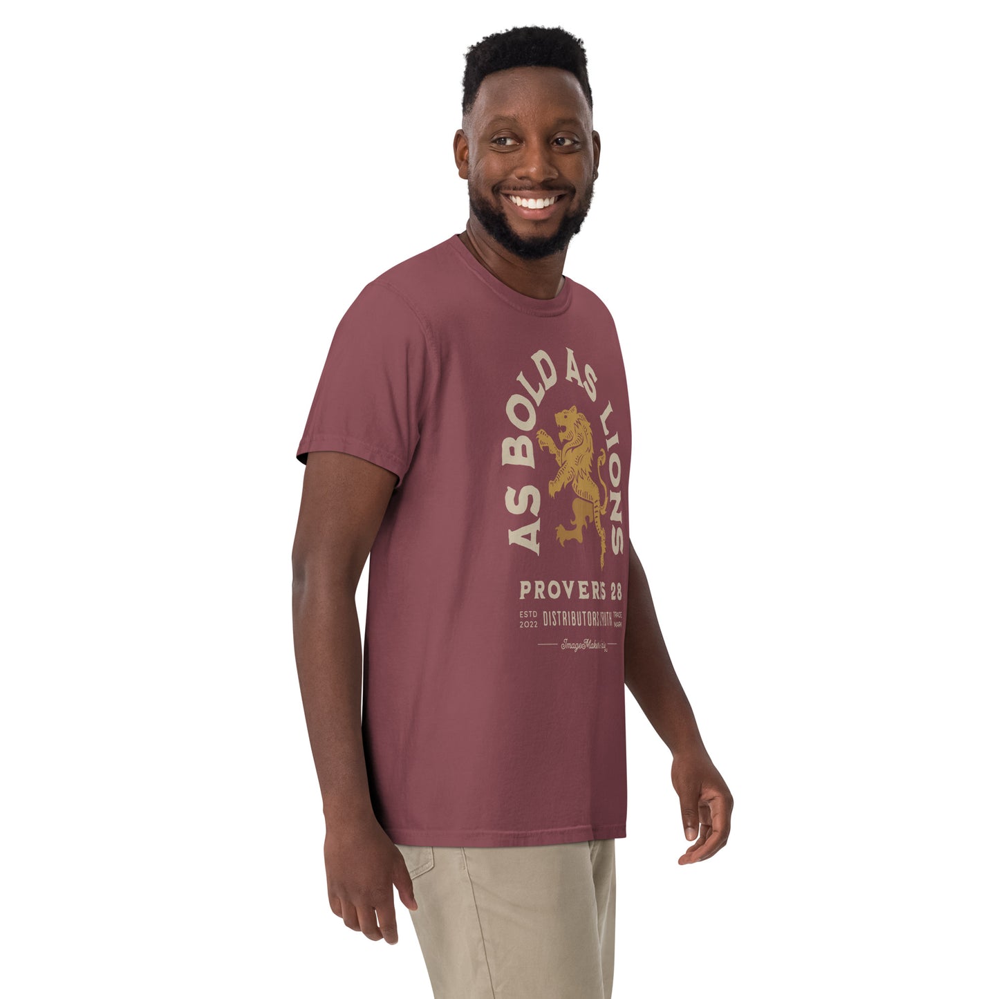 Bold As Lions Unisex Vintage Tee