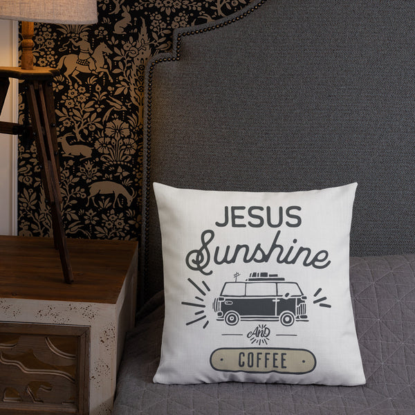 Jesus Sunshine Coffee - Pillow