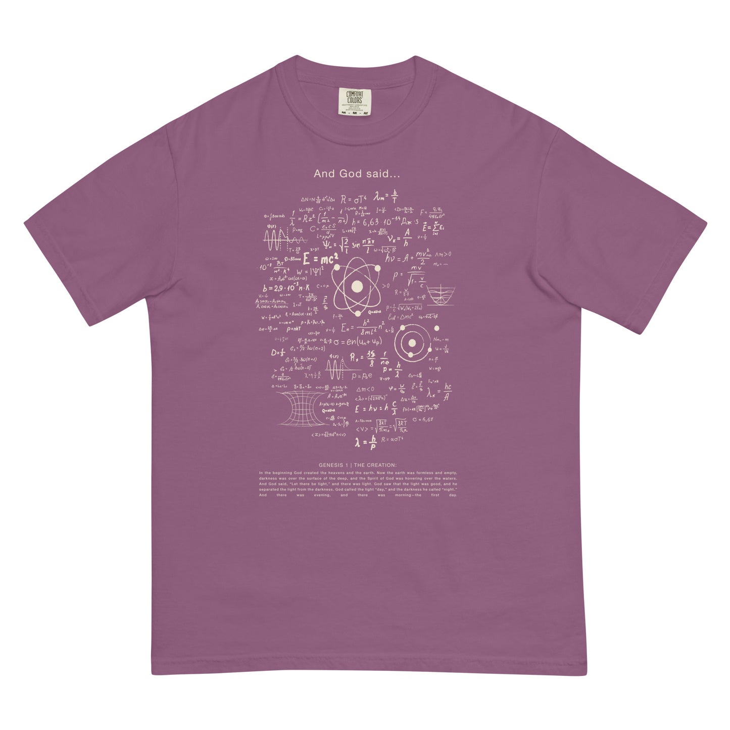 And God Said - Men’s heavyweight t-shirt