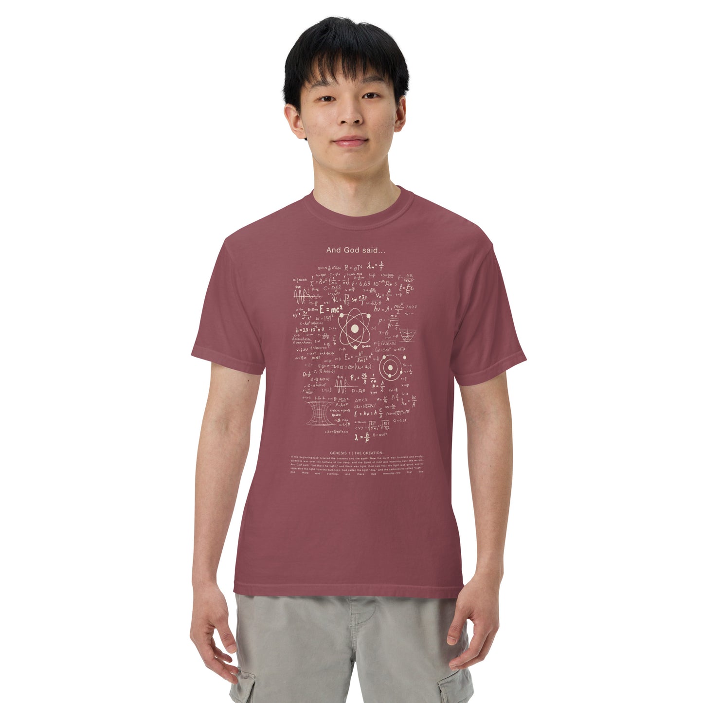 And God Said - Men’s heavyweight t-shirt