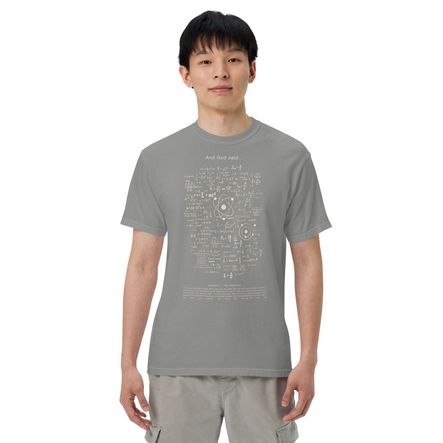 And God Said - Men’s heavyweight t-shirt