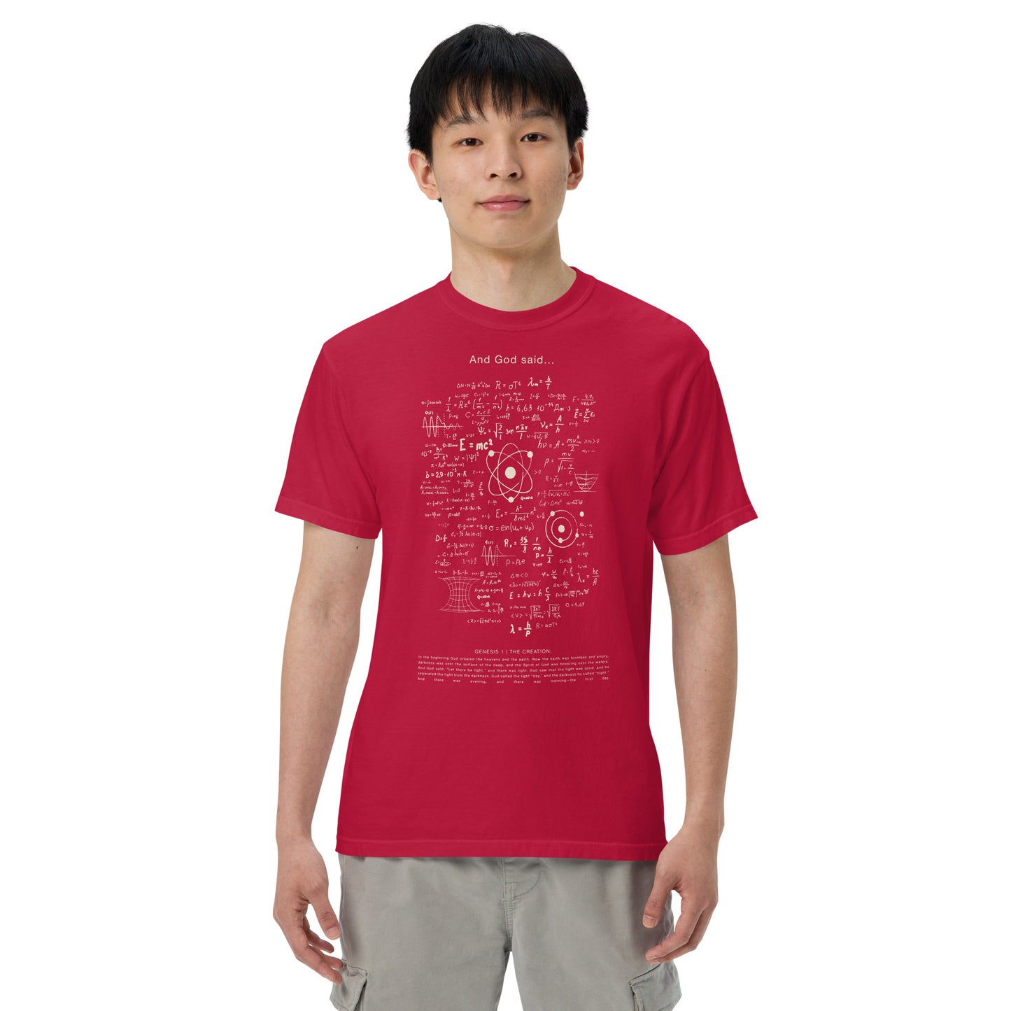 And God Said - Men’s heavyweight t-shirt