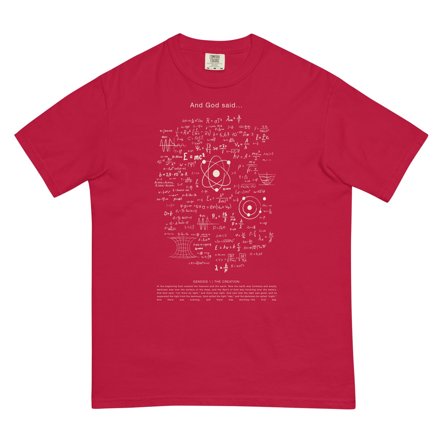 And God Said - Men’s heavyweight t-shirt