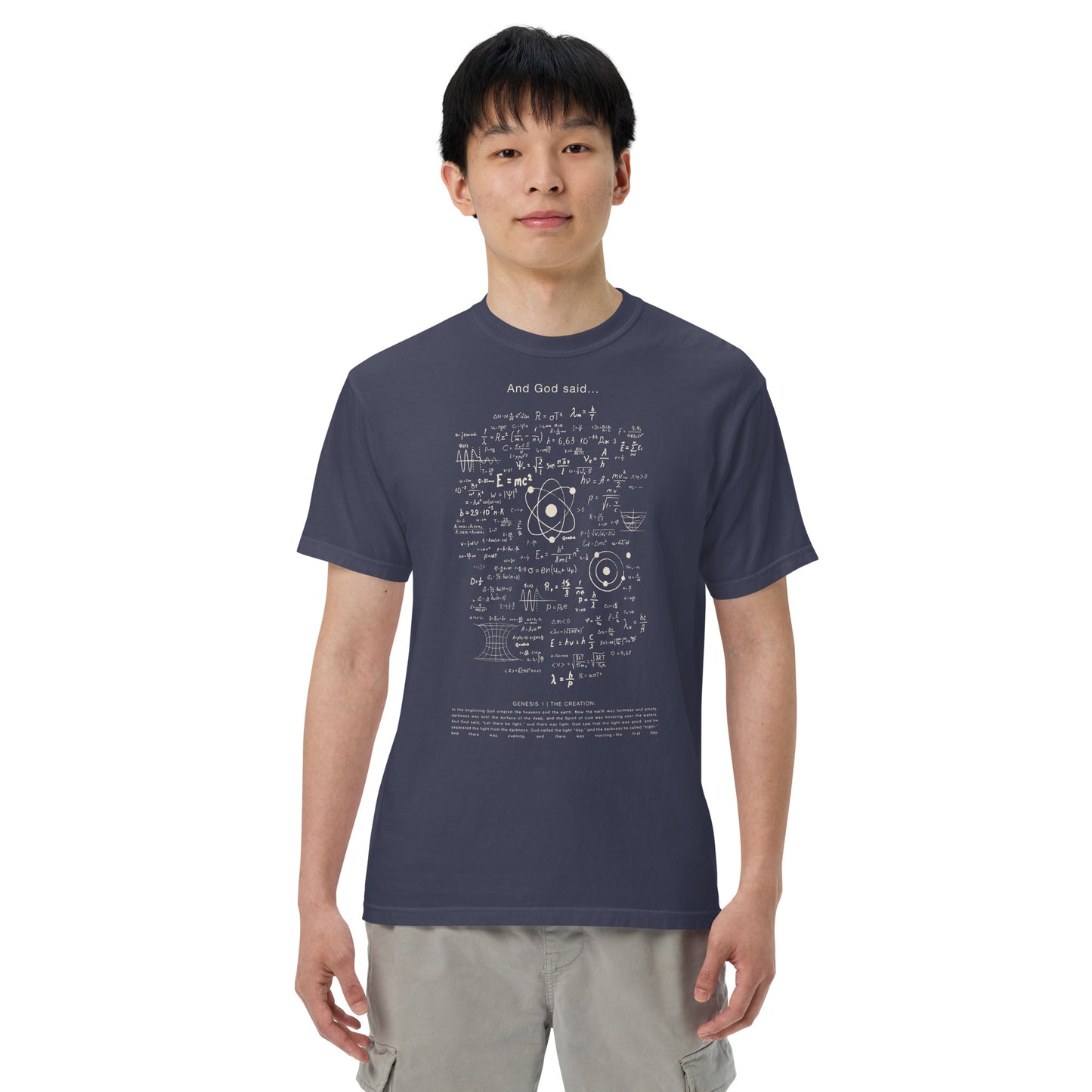 And God Said - Men’s heavyweight t-shirt
