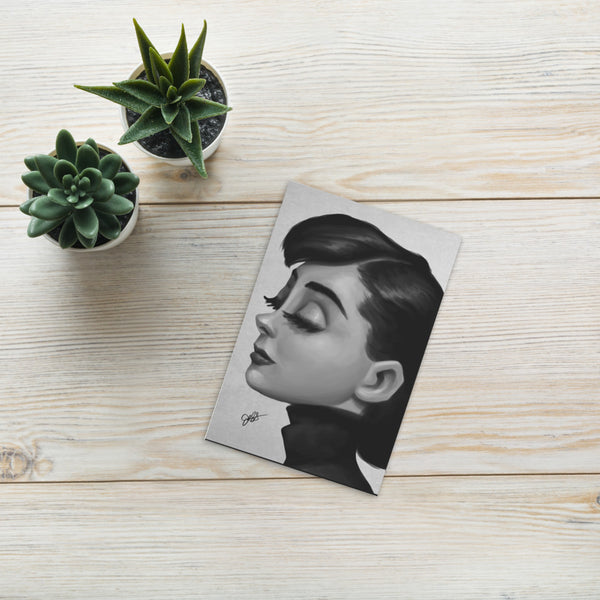 Audrey Hepburn Standard Postcard