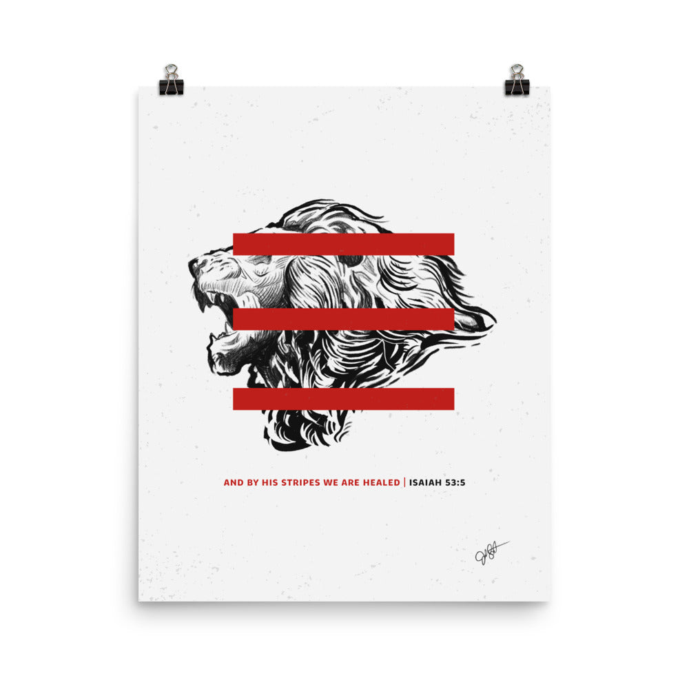 BY HIS STRIPES Poster