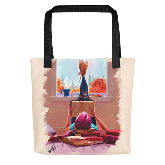 My Books and Coffee Tote bag
