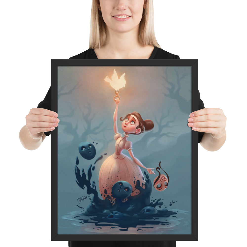 Identity Framed poster