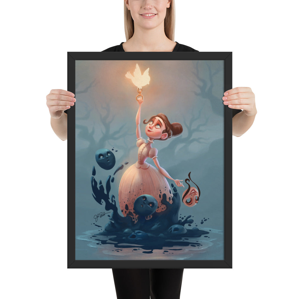 Identity Framed poster