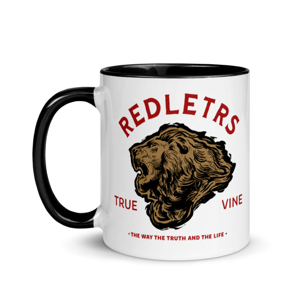 Redletrs Gold Lion Mug